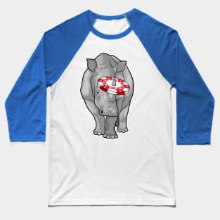 Rhino Poker Poker chips Baseball T-Shirt